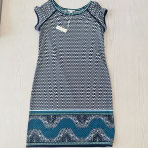 NWT Max Studio London Geometric Dress Size Medium